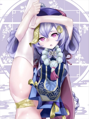 【原神】七七のえっちでかわいい二次エロ画像