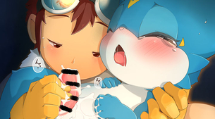 [デジモン] ブイモンの二次エロ画像＆エロイラスト 100枚まとめ