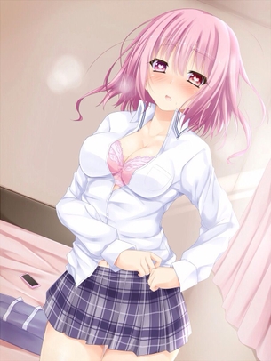 【2次】発情顔のエロい女の子たちの画像
