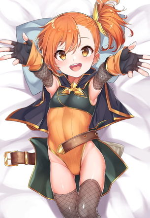 【二次】レオタード風の衣装がエロ可愛い女の子の画像