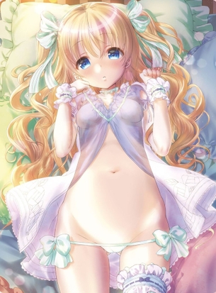 【2次】おなかがえっちな女の子の画像