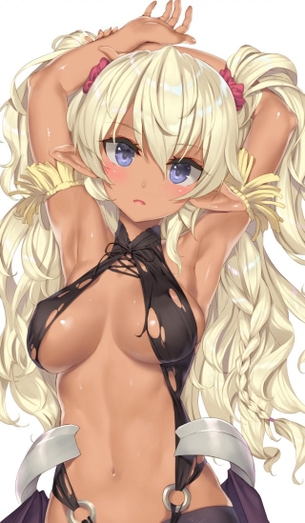 【非・微エロ】きれいな脇をじっくり堪能できる美少女画像集　その９