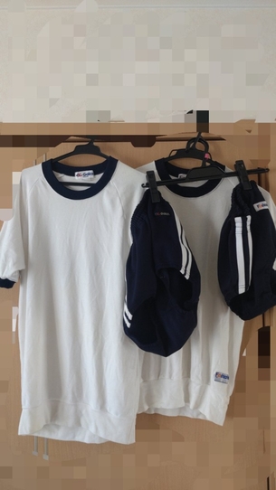 旦那の服整理してたらスクール水着とかブルマ出てきてウケたｗｗ