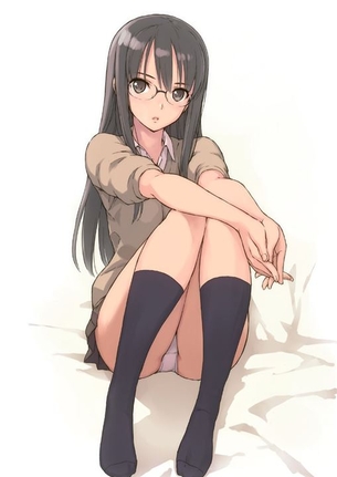 【ストレートヘア】さらさらストレートヘアが魅力的な女の子の二次元エロ画像＆イラスト Part08