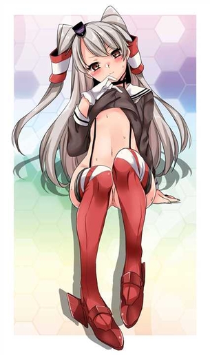 【たくし上げ】服をたくし上げて見せてくれる女の子の二次元エロ画像＆イラスト Part01