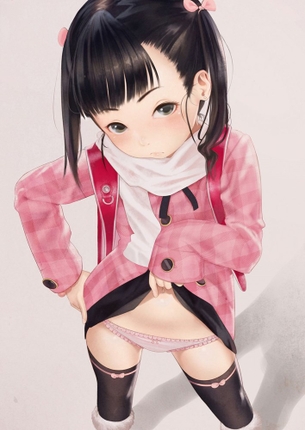 【50枚】たくし上げ画像