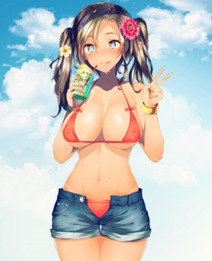 【41枚】短パン少女二次画像スレ