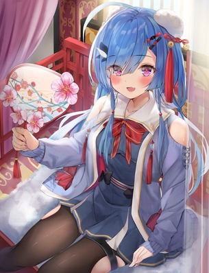 【非・微エロ】水曜日の青髪美少女画像まとめ　その７２