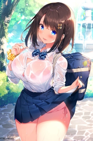 【画像】目の保養になるイラストアド高めの女の子の画像
