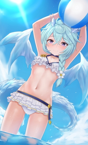 【非・微エロ】水曜日の青髪美少女画像まとめ　その６９
