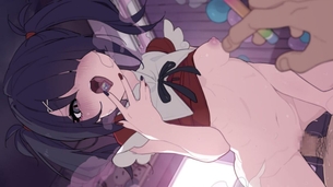 【X髪飾り】X型の髪飾りを付けた女の子とセックス！【50枚】part.9