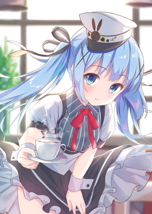 【非・微エロ】水曜日の青髪美少女画像まとめ　その７３