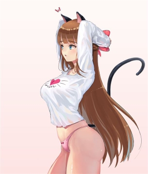 【猫耳娘】猫耳が可愛い女の子の二次元エロ画像＆イラスト Part24