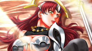 [クイーンズブレイド]雷雲の将クローデット 抜けるエロ画像＆イラスト 35枚まとめ