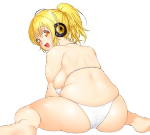【画像】ムチムチぽちゃデブ、クソエロ女二次画像wwwwwwwwww