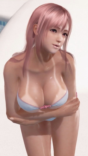 【画像】DOAの恥ずかしい衣装の女の子、えちえちw
