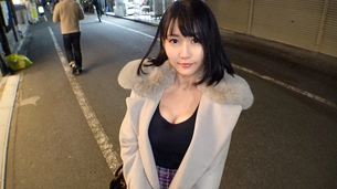 【AV画像】夜の街角でナンパされた黒髪が綺麗なパン教室の美人先生 26枚