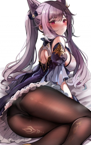 【二次】丁寧に描かれてて繊維まで感じられそうな神パンスト神タイツ画像