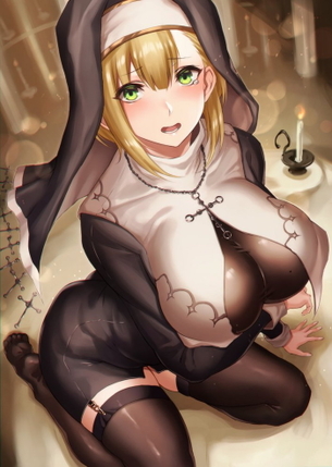 【二次】ガーターベルトを履いた女の子のエロ画像 Part１８