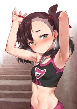【わき】汗ばんでてイイ匂いがしてきそうな女の子の脇画像