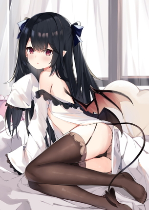 【二次】黒髪の女の子のエロ画像まとめ Part６３