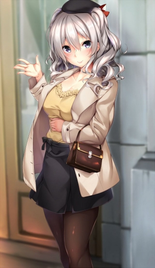 【非エロ】タイツに合わせた服のコーディネートがオシャレな女の子の画像