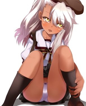 【2次】むっちりエッチなパンチラ画像