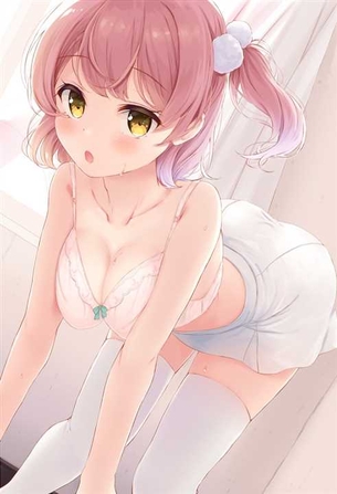 【ニーソ】ぴちぴちのニーソが似合う女の子の二次元エロ画像＆イラスト Part21