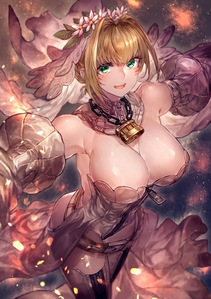 【二次元】谷間がエッチな美少女達のエロ画像 Part.16 50枚