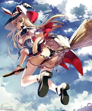 【二次元】魔女や魔法少女のエロ画像 Part.3 50枚 魔女っ子