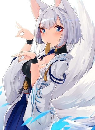 【狐耳娘】キツネ耳が可愛い女の子の二次元エロ画像＆イラスト Part13