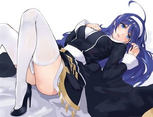 【青髪】青髪の美少女の二次元エロ画像＆イラスト Part09