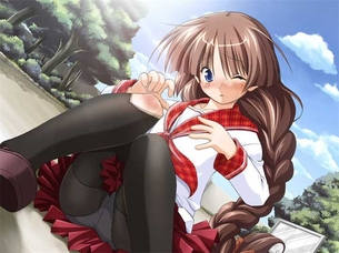 【パンスト】パンスト姿がえっちな女の子の二次元エロ画像＆イラスト Part51