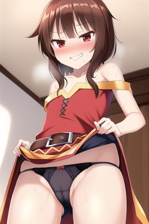 【この素晴らしい世界に祝福を！】めぐみん 二次元エロ画像＆イラスト Part16【このすば】
