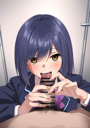 [にじさんじ][エロ画像]静凛(しずかりん)にチンカスを舐め取ってもらったよ♪