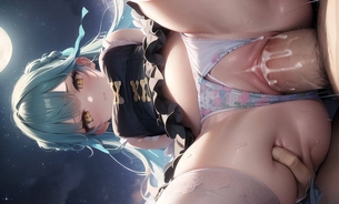 【さわやかグリーン】緑髪娘とセックスしてる二次エロ画像【50枚】part.27