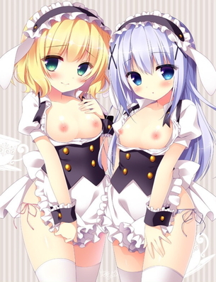 【画像】ごちうさのキャラの、最高に抜けるエロ絵がこちら
