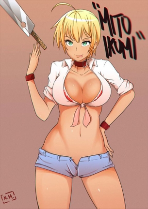 水戸郁魅の悩殺必死のセクシーポーズのエロ画像！【食戟のソーマ】