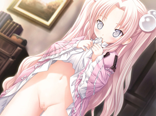 ノーパン少女の二次エロ画像まとめ！自分でたくしあげるのはエロすぎだろｗ