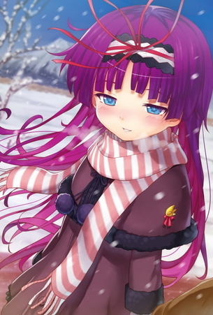 【非・微エロ】日曜日の紫髪美少女画像まとめ　その１５５