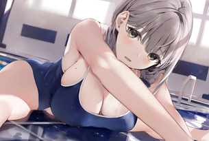 【二次エロ】エッロい谷間が丸見えな女の子の厳選二次エロ画像 その11