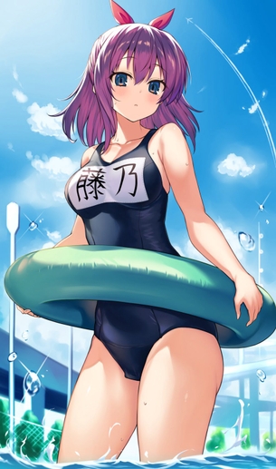【非・微エロ】日曜日の紫髪美少女画像まとめ　その１５３