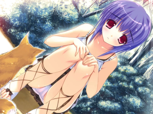 しゃがみパンチラ二次エロ画像まとめ！この隙間に暮らしたいｗ