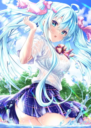 【非・微エロ】くるっと可愛い振り向き美少女画像まとめ　その８