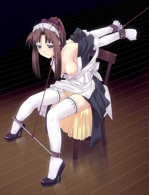 【拘束】緊縛されてる女の子の二次元エロ画像＆イラスト Part25