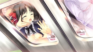 【痴漢】電車で声を出せずに痴漢にあってる女の子の二次元エロ画像＆イラスト Part05