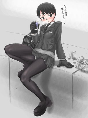 【虹画像】黒タイツ女子校生の画像集 part13