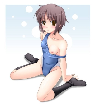 【虹画像】スク水や競泳水着の女の子の画像集 part15