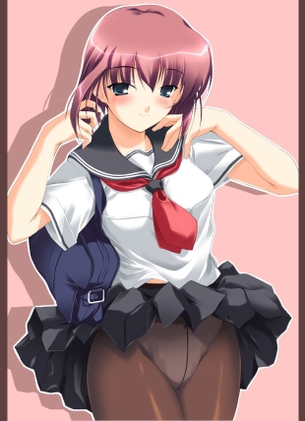 【虹画像】黒タイツ女子校生の画像集 part15