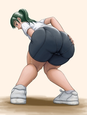 【虹画像】黒スパッツを履いた女の子達の画像集 part32